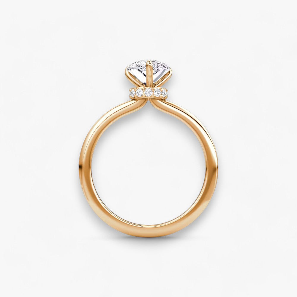 JOIE (drop rose gold without pave LABGROWN)