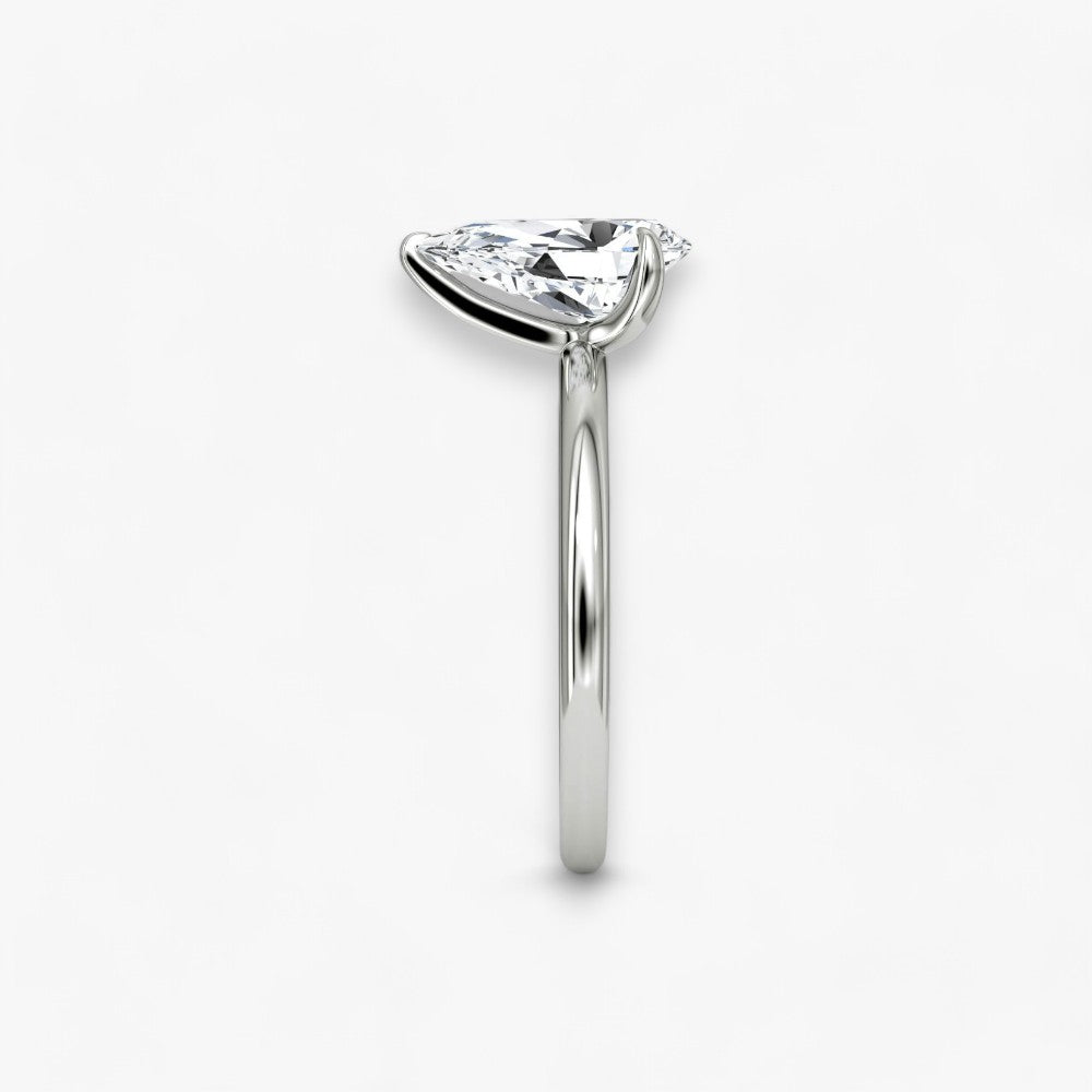 VITRA (Drop Platinum without Pave LABGROWN)