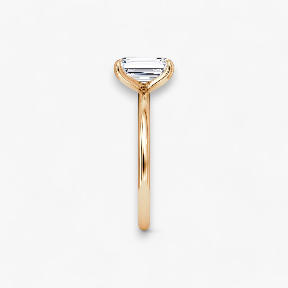 VITRA (Emerald Rosegold without Pave LABGROWN)