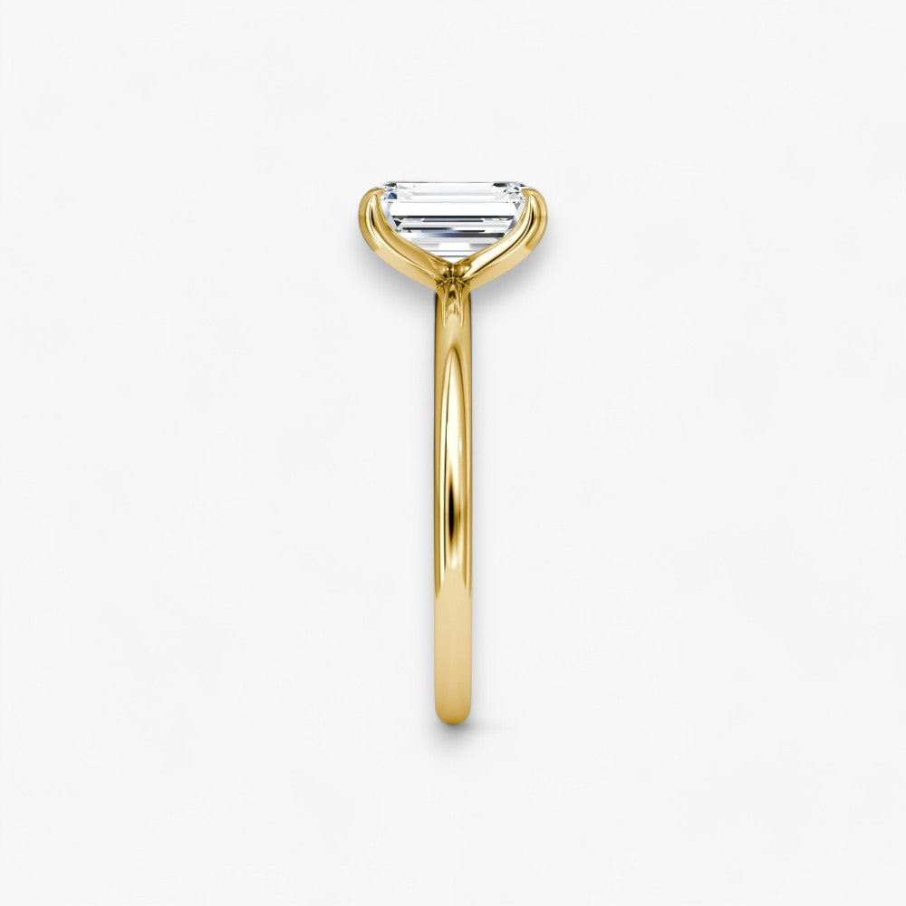 VITRA (Emerald Yellow Gold without Pave LABGROWN)