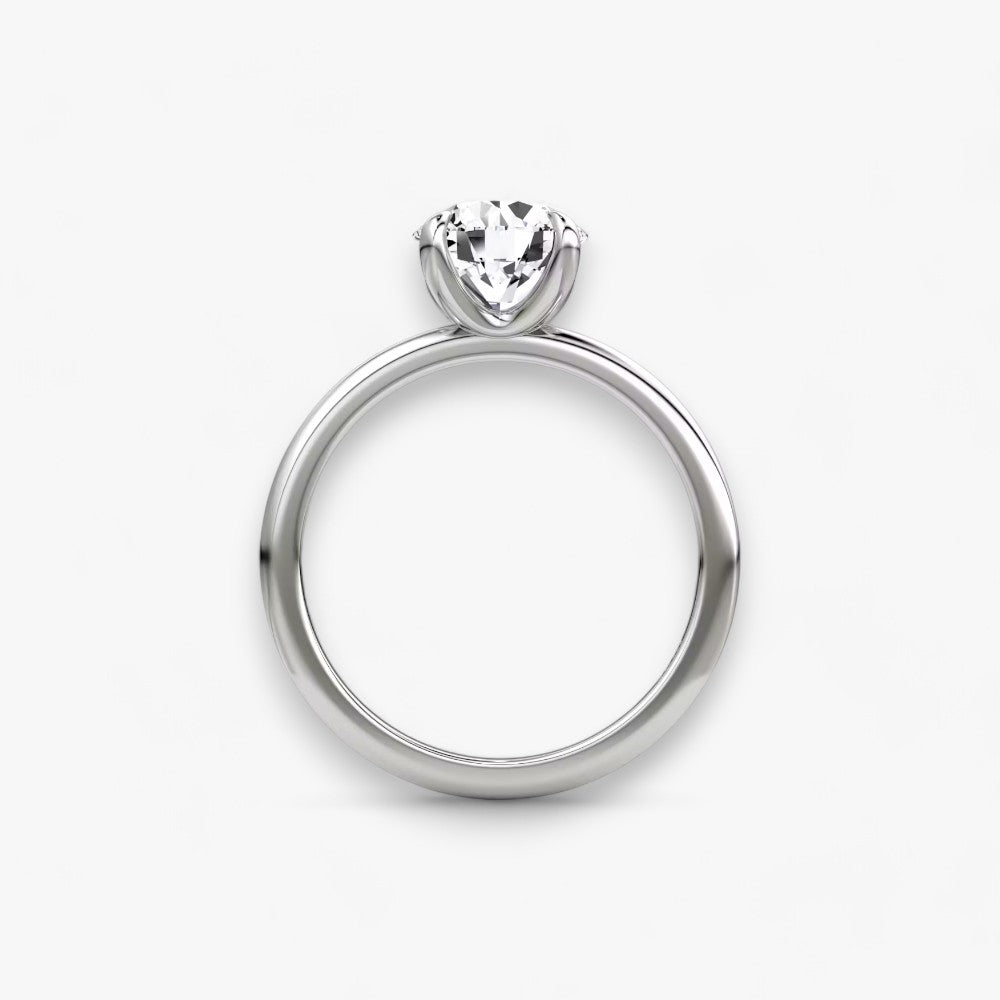 VITRA (Round Natural Diamond Platinum without Pave)