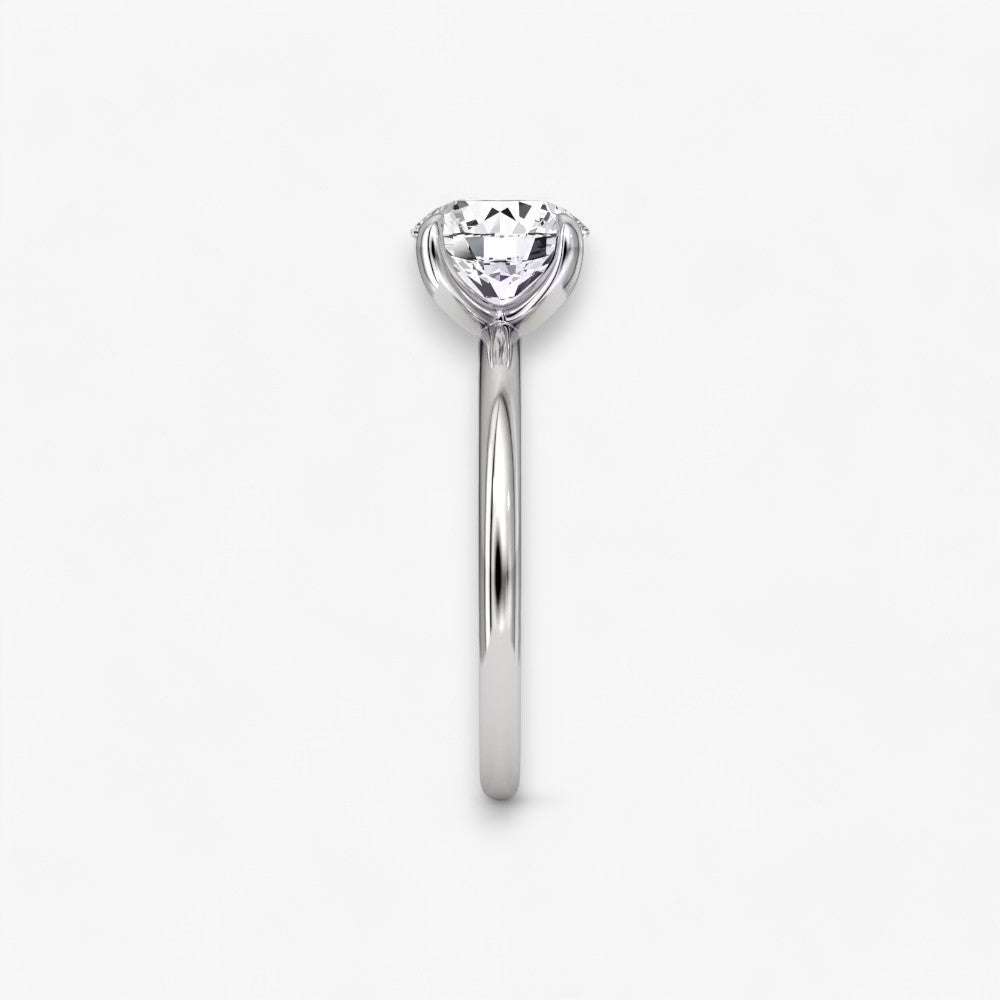 VITRA (Round Natural Diamond Platinum without Pave)