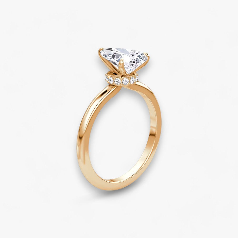 JOIE (drop rose gold without pave LABGROWN)