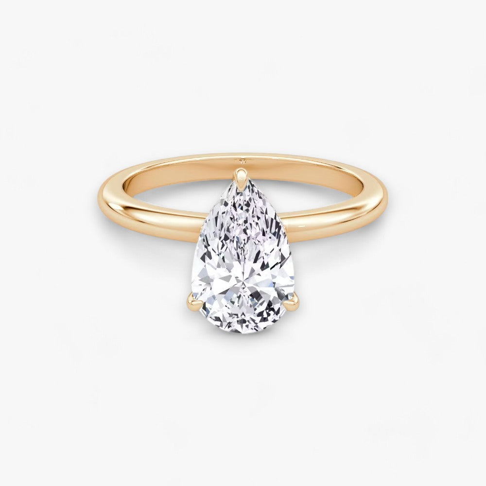 JOIE (drop natural diamond rose gold without pave)