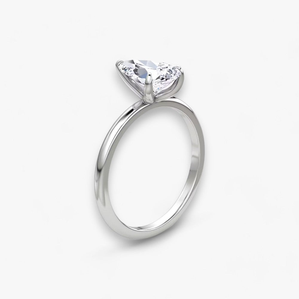 VITRA (drop natural diamond platinum without pave)