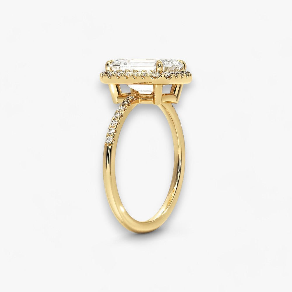 PRESTIGE (Emerald natural diamond yellow gold)