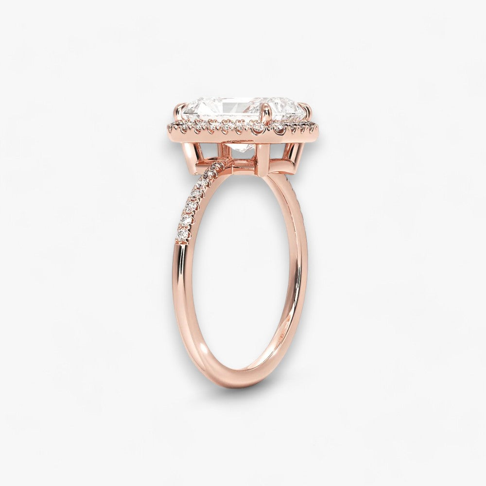 PRESTIGE (Radiant natural diamond rose gold)